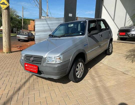 FIAT UNO 1.0 MPI MILLE WAY ECONOMY 8V FLEX 4P MANUAL